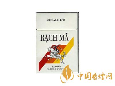 越南白馬香煙價格表圖 2025白馬煙多少錢一盒?