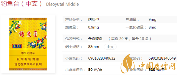 釣魚臺系列的香煙價(jià)格及圖片一覽 性價(jià)比高的釣魚臺香煙推薦